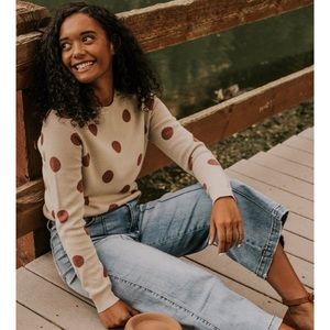 Roolee polka dot sweater